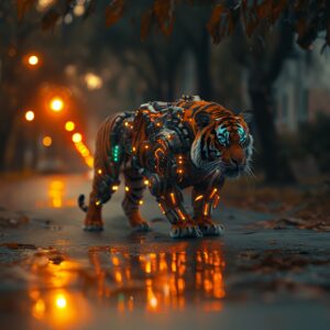 Tigre neon